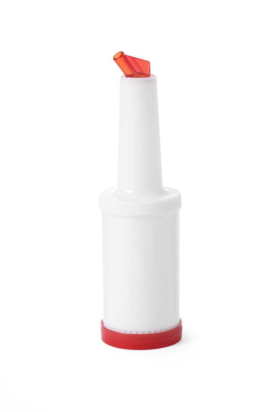 Dosier- und Aufbewahrungsflasche | BarUp | 0,8L | Rot | ø90x(H)300mm