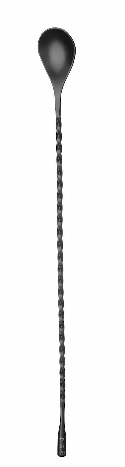 Barlöffel | BarUp | 385x35mm | verschiedene Farben, Farben: Schwarz