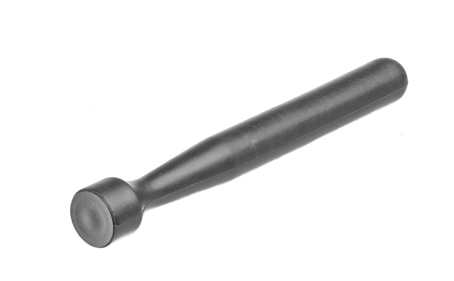 Cocktail-Stößel | BarUp | Schwarz | ⌀34x207mm | verschiedene Zähne, Zähne: flach