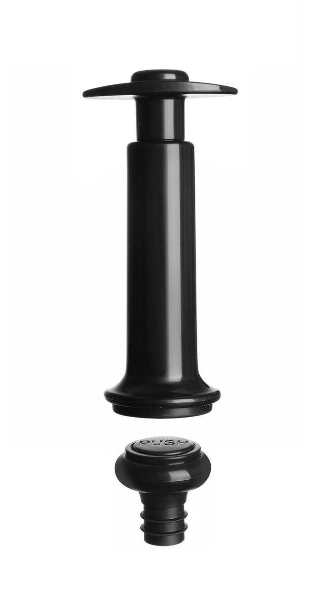 Vakuum-Weinpumpe | inkl Verschlüssen | BarUp | 140x65x(H)50mm