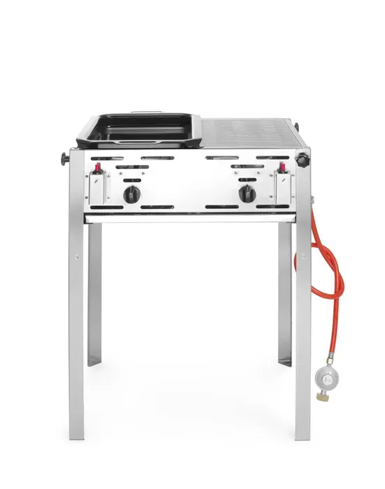 Bake- & Grill-Master mit Edelstahlgrill