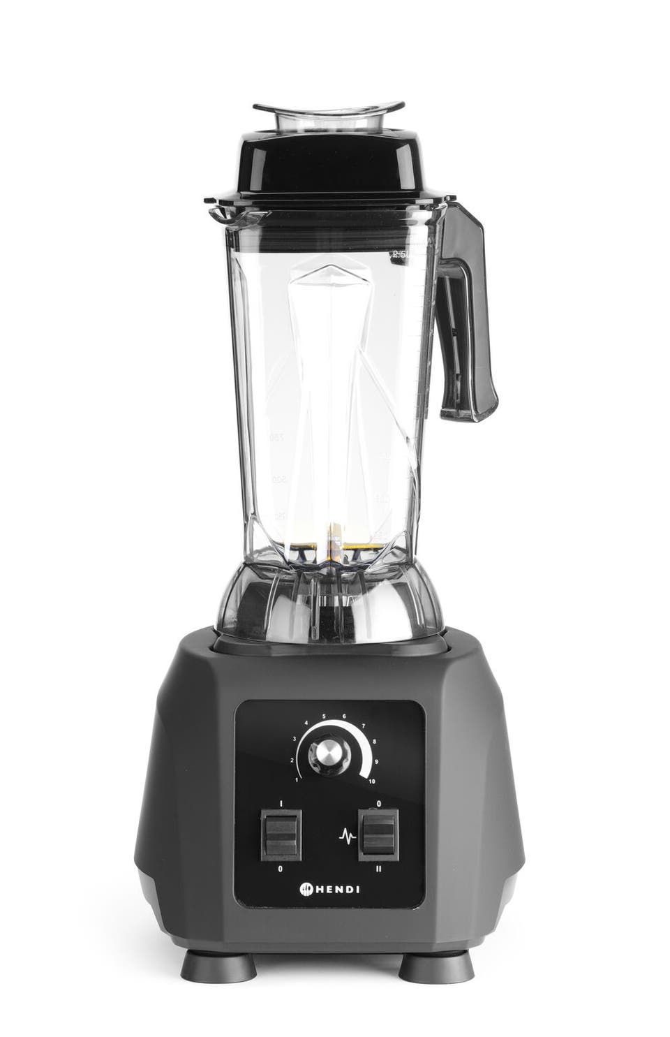 Standmixer  | verschiedene Behälter | 2,5L | Schwarz | 220-240V/1680W | 320x250x(H)532mm