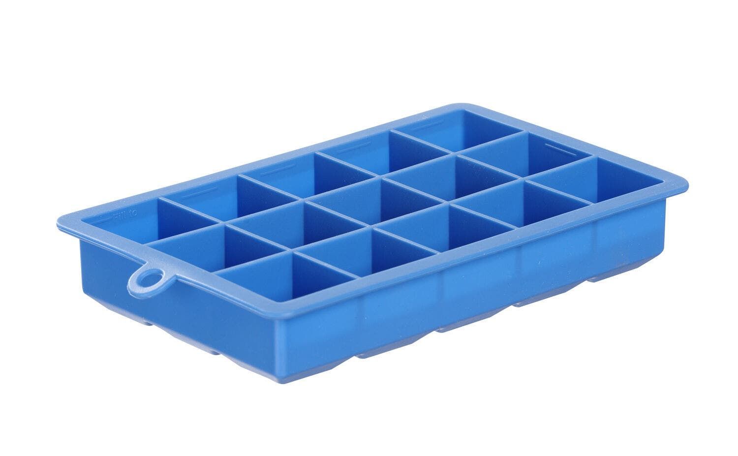Eiswürfelform | kleine Würfel | BarUp | Blau | 190x120x(H)35mm