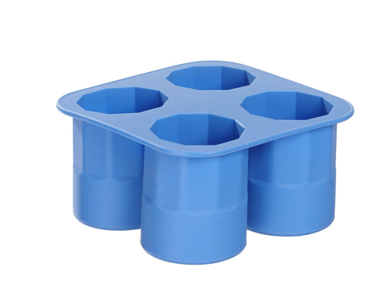 Eiswürfelform | Shotglas | BarUp | Blau | 122x122x(H)60mm
