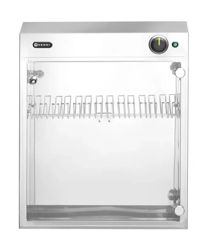 UV-Sterilisator 230V/25W für 14 Messer | Edelstahl UV-Sterilisator 230V/25W für 14 Messer | Edelstahl