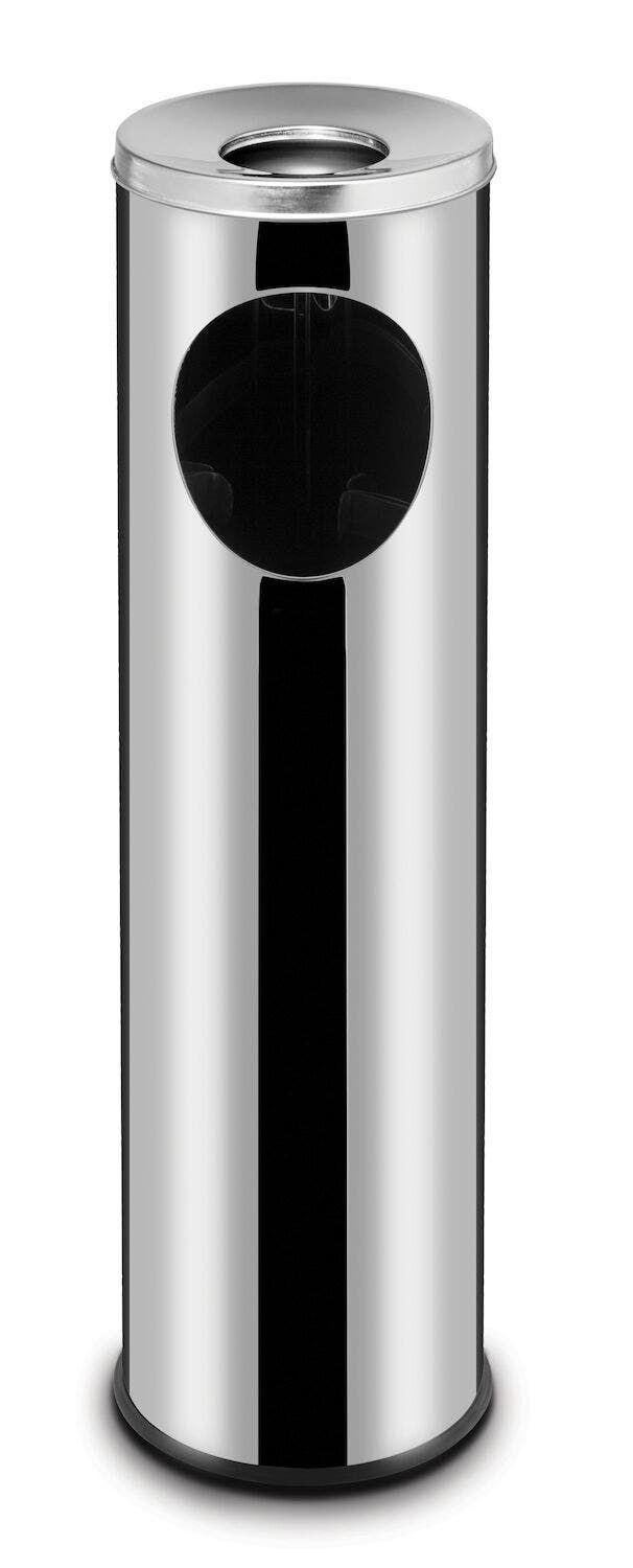 Mülleimer Standmodell mit Aschenbecher | 15 L