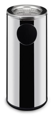 Mülleimer mit integriertem Aschenbecher | 33L | ⌀240x(H)660mm Mülleimer mit integriertem Aschenbecher | 33L | ⌀240x(H)660mm