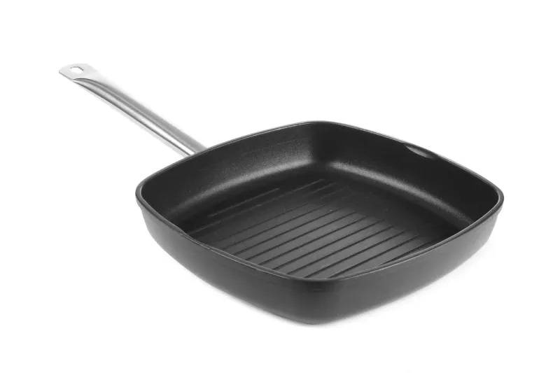 Grillpfanne | Titanium mit gerillter Bratfläche Grillpfanne | Titanium mit gerillter Bratfläche