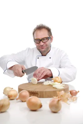 Zwiebelschutzbrille