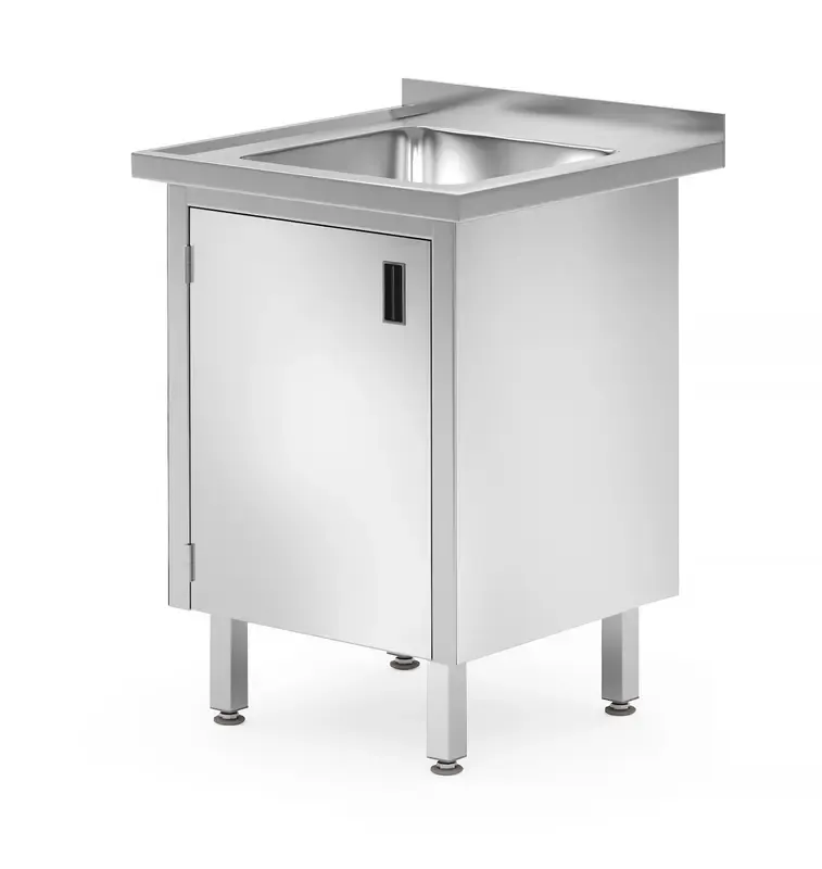 Waschtisch, Schrank  mit Scharniertüren