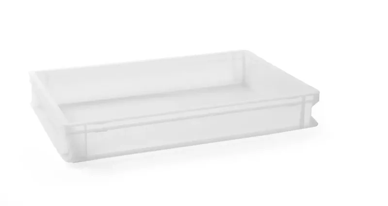 Pizzateigbox 600x400 aus Polyethylen – stapelbar & spülmaschinenfest Pizzateigbox 600x400 aus Polyethylen – stapelbar & spülmaschinenfest