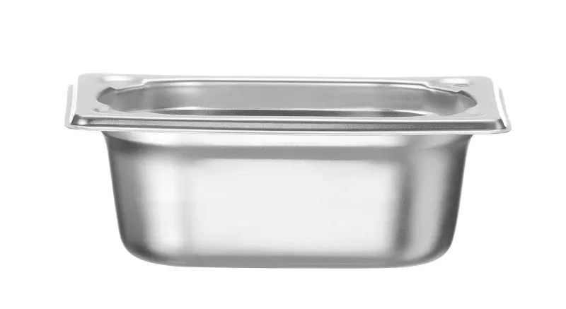 Gastronorm-Behälter GN 1/9 – Edelstahl Gastronorm-Behälter GN 1/9 – Edelstahl