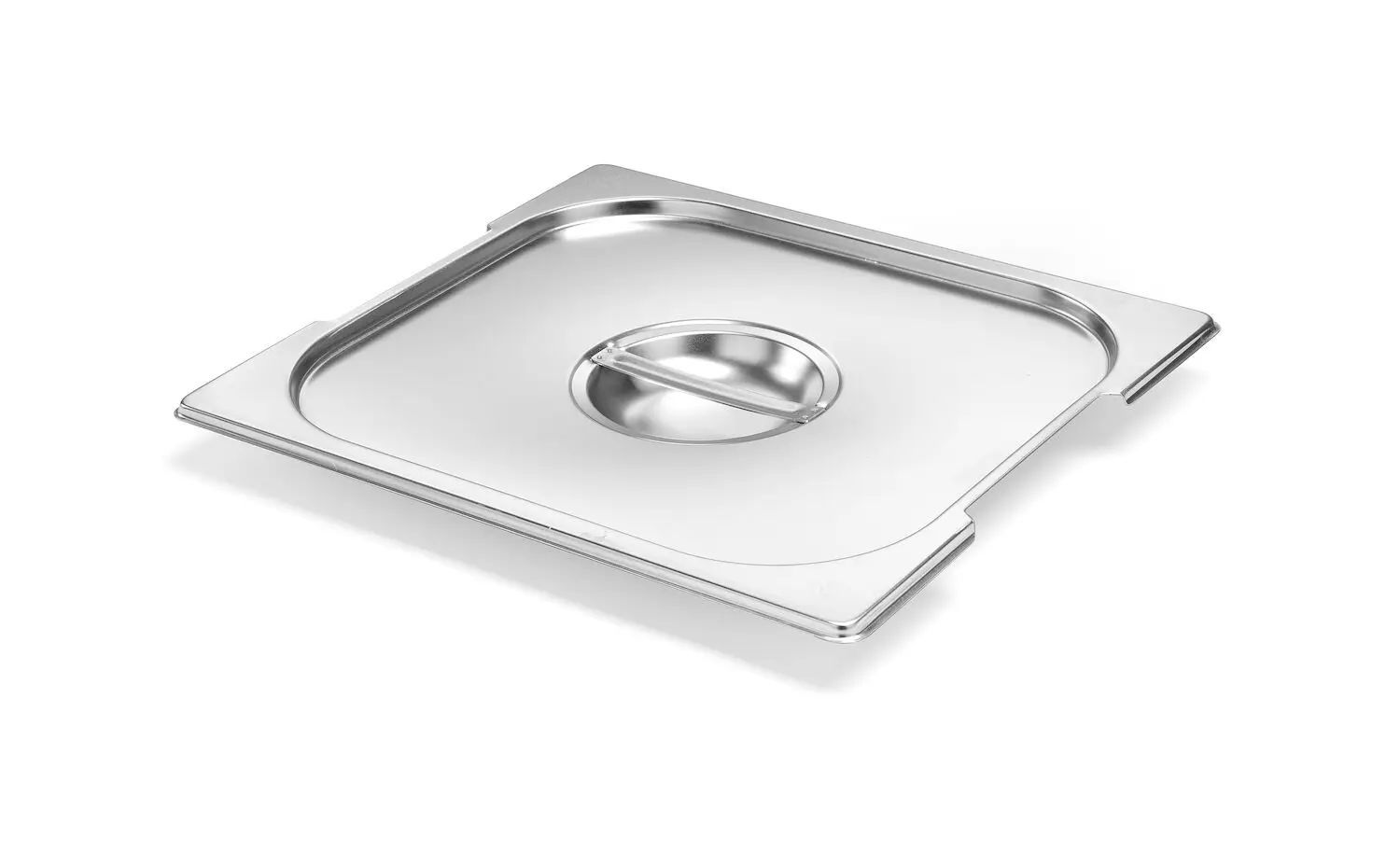 Gastronorm-Deckel mit Griffaussparung – Edelstahl