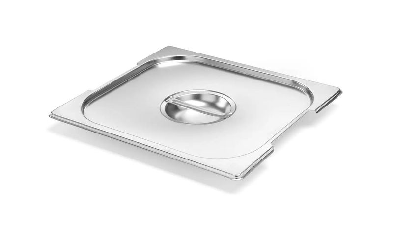 Gastronorm-Deckel mit Griffaussparung – Edelstahl Gastronorm-Deckel mit Griffaussparung – Edelstahl