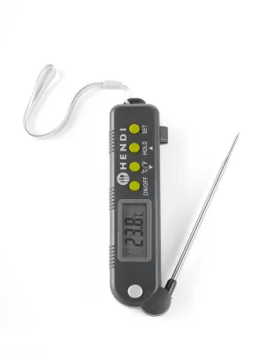 Thermometer mit einklappbarer Sonde Thermometer mit einklappbarer Sonde
