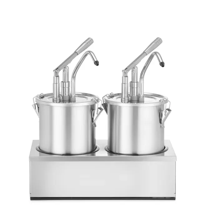 Saucenspender | Zweier-Set | Edelstahl