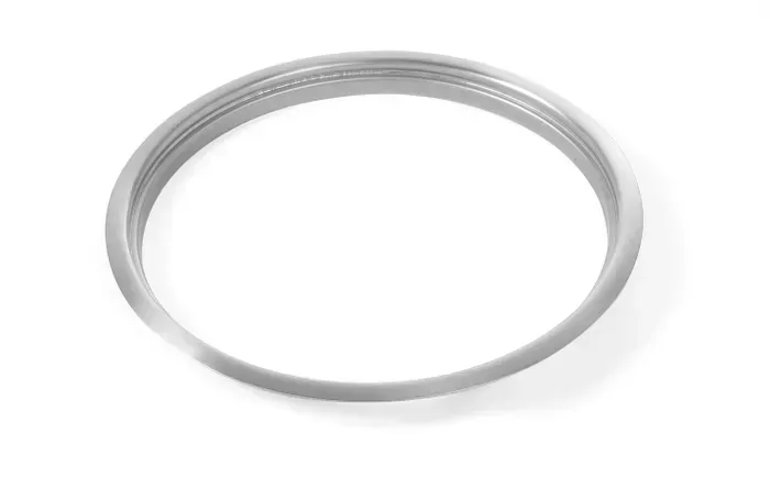 Einbaurahmen aus Edelstahl für Induktionsheizplatte 800 W | Ø270 mm | Sichere Integration in Tischflächen