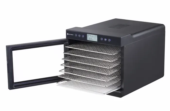 Dörrautomat Kitchen Line mit 7 Edelstahlgittern & Digitaldisplay | 347x505x320 mm