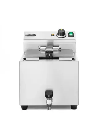 Fritteuse Profi Line XL mit Ablasshahn, 10 Liter | Leistungsstarkes Gastrogerät Fritteuse Profi Line XL mit Ablasshahn, 10 Liter | Leistungsstarkes Gastrogerät