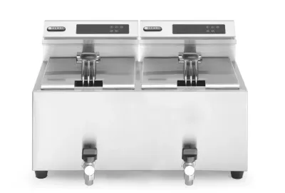 Fritteuse Profi Line digital mit Ablasshahn – 8 Liter | 3500 W Leistung Fritteuse Profi Line digital mit Ablasshahn – 8 Liter | 3500 W Leistung