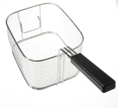 Frittierkorb 4L aus Edelstahl für professionelle Küchen 208x140x(H)125mm Frittierkorb 4L aus Edelstahl für professionelle Küchen 208x140x(H)125mm