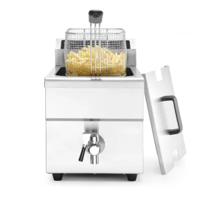Edelstahl Tischfritteuse | Kitchen Line | 4 Liter Edelstahl Tischfritteuse | Kitchen Line | 4 Liter