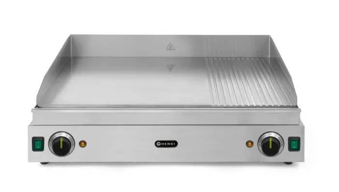 Gastronomie Grillplatte Elektrisch | Profi Line | 518×330 mm Gastronomie Grillplatte Elektrisch | Profi Line | 518×330 mm