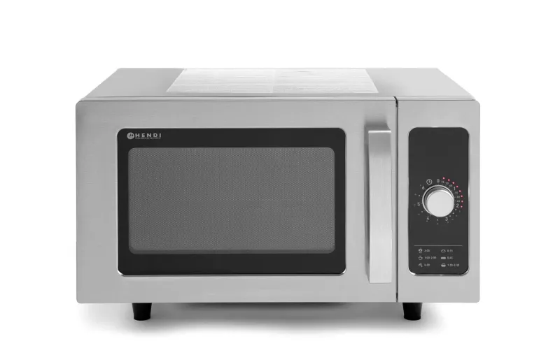 Edelstahl Mikrowelle | 25 Liter | 1000 W Edelstahl Mikrowelle | 25 Liter | 1000 W