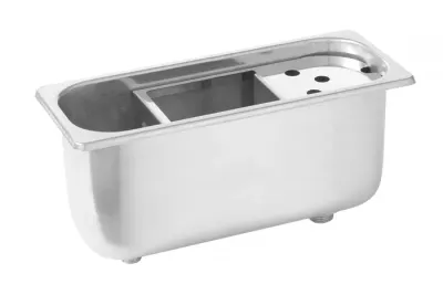Eiscremeportioniererspüle | Edelstahl | 270×111×115 mm Eiscremeportioniererspüle | Edelstahl | 270×111×115 mm