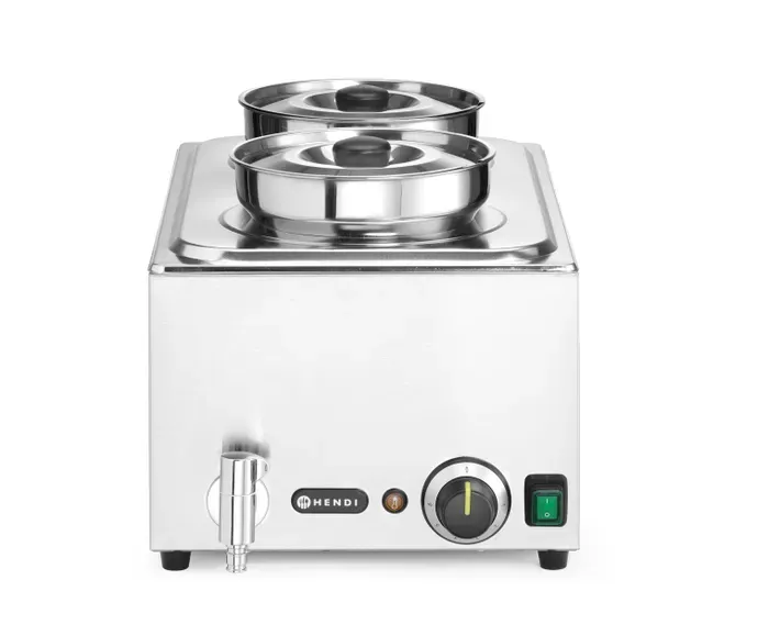 Bain-Marie Ranger mit 2x 4L Edelstahl-Containern und Deckeln