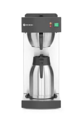 Filterkaffeemaschine mit 2-Liter-Isolierkanne und Papierfiltern