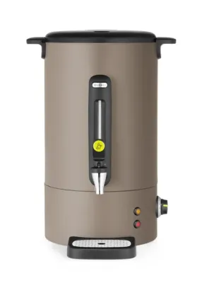 Heißgetränkekessel UNIQ aus Edelstahl mit Warmhaltefunktion Heißgetränkekessel UNIQ aus Edelstahl mit Warmhaltefunktion