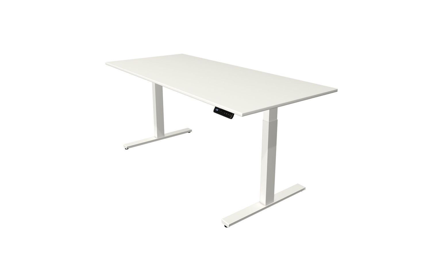 Höhenverstellbarer Schreibtisch | Verschiedene Varianten Höhenverstellbarer Schreibtisch | Verschiedene Varianten, Tischplattenfarbe: Weiß