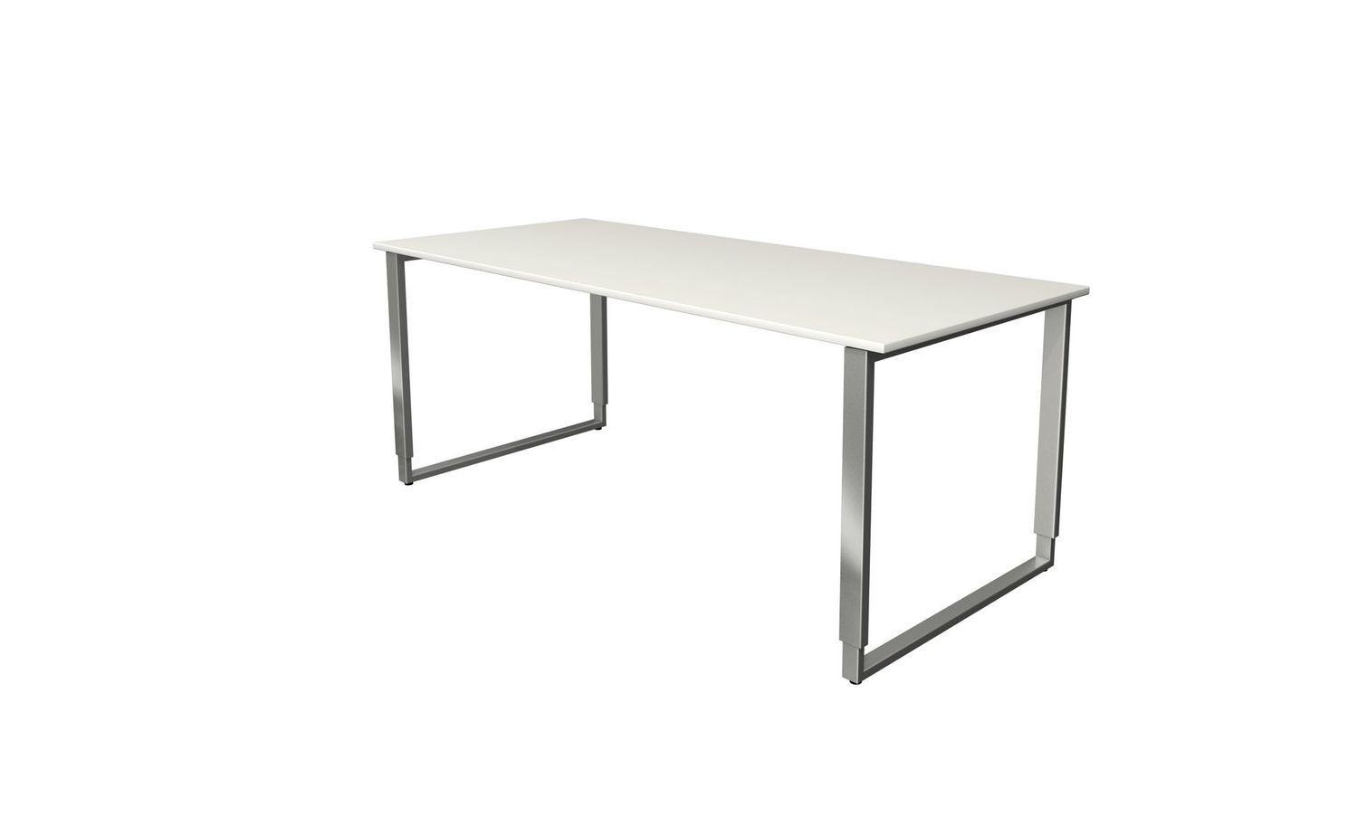 Besprechungstisch höhenverstellbar | Melamin & Stahl Besprechungstisch höhenverstellbar | Melamin & Stahl, Farben: Weiß