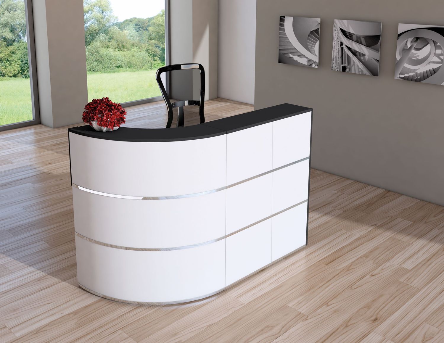 Cento Kompakt-Theke – Flexibles Thekensystem Cento Kompakt-Theke – Flexibles Thekensystem, Größe: Cento 1 | B 180 × T 80 × H 110 cm