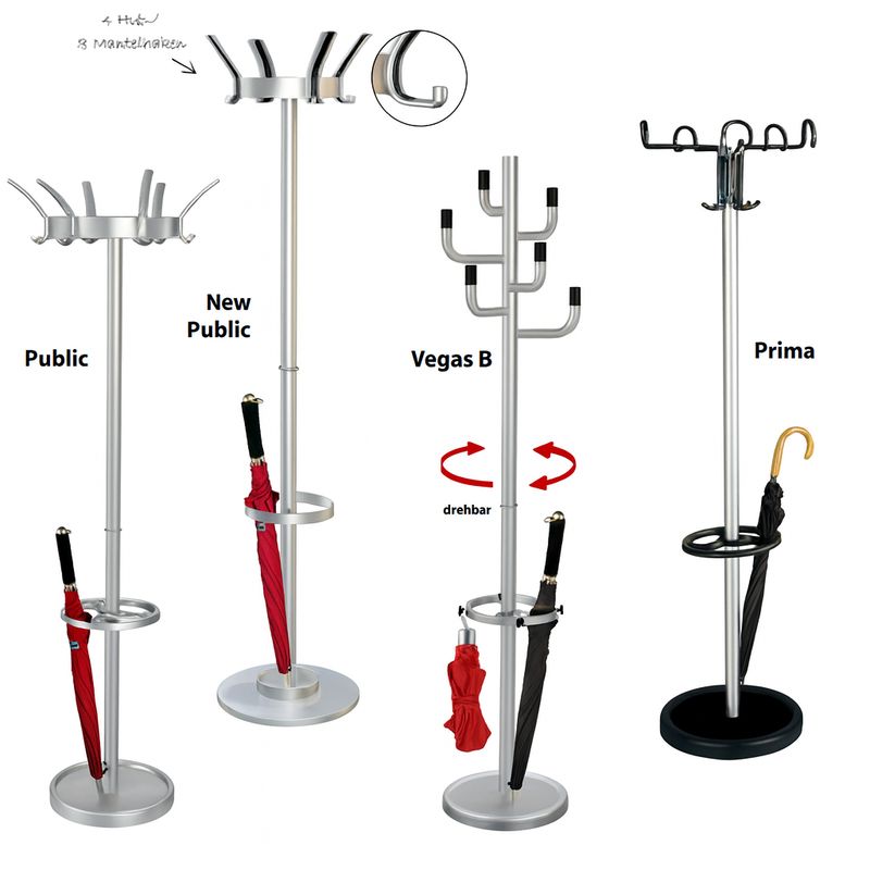 Garderobenständer | Verschiedene Ausführungen Garderobenständer | Verschiedene Ausführungen