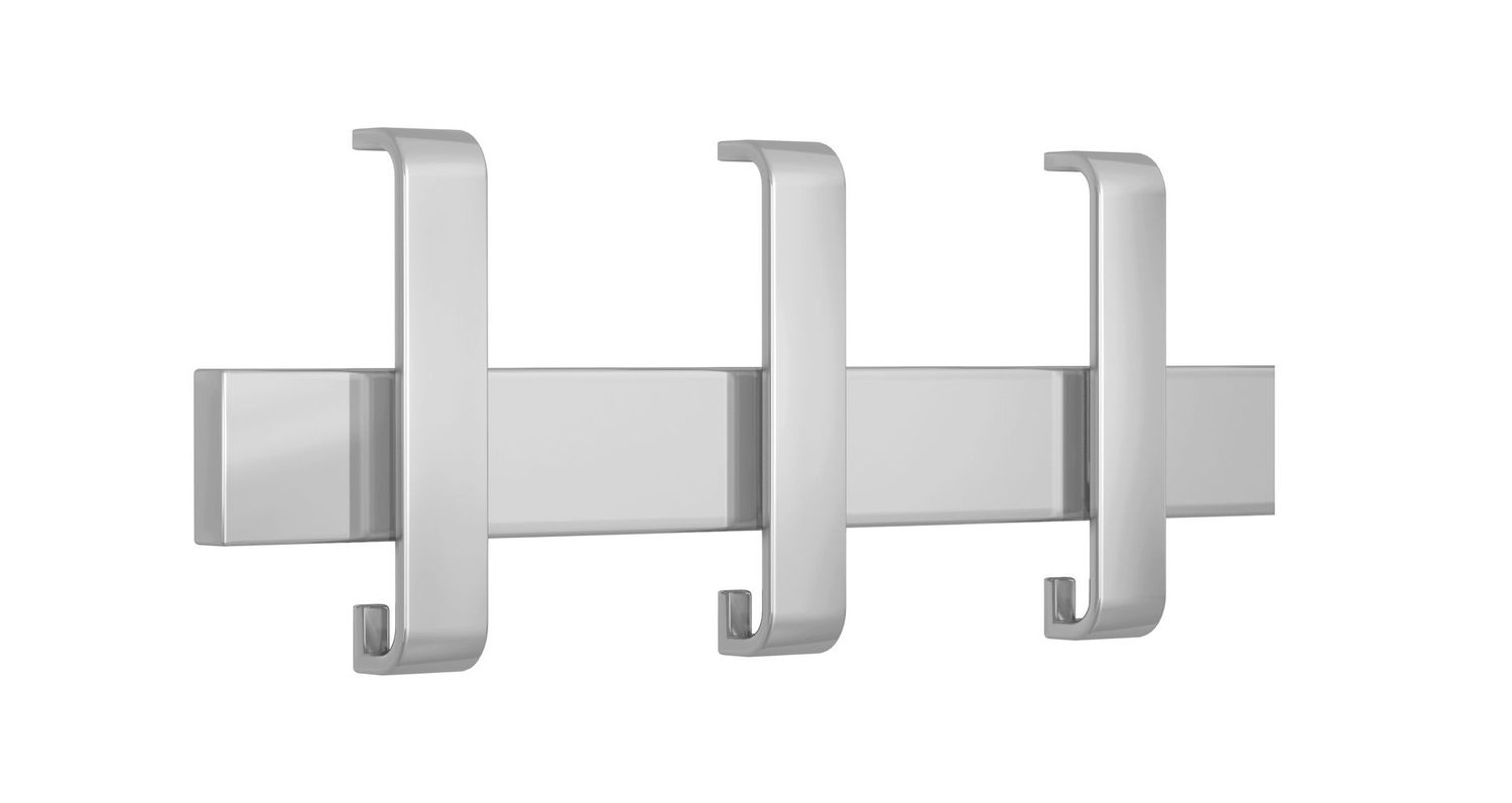 Arosa Wandgarderobe | Verschiedene größen, Größe: 3 Hut-/6 Mantelhaken |  48 ×  8 ×  19 cm
