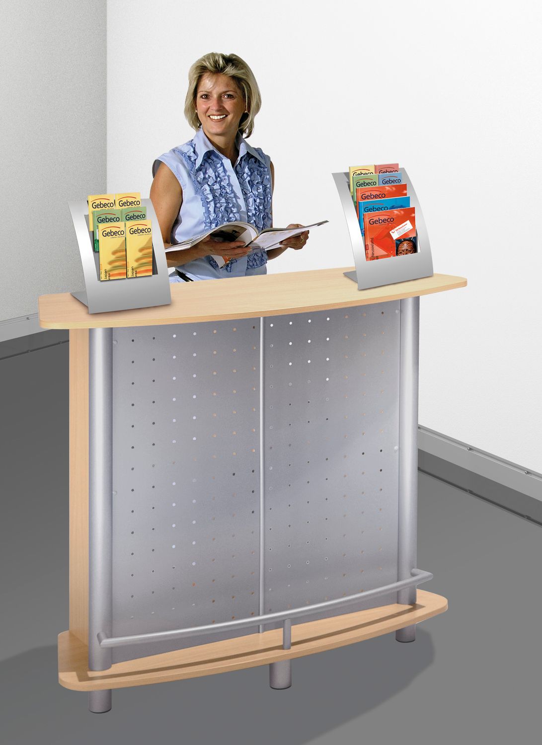 Tisch-Prospektständer Varia | Verschiedene Größen Tisch-Prospektständer Varia | Verschiedene Größen