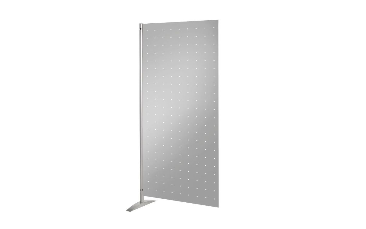 Moderations- & Präsentationssystem | Verschiedene Varianten Moderations- & Präsentationssystem | Verschiedene Varianten, Ausführug: Lochwand-Element, Endsäule: Ohne Endsäule