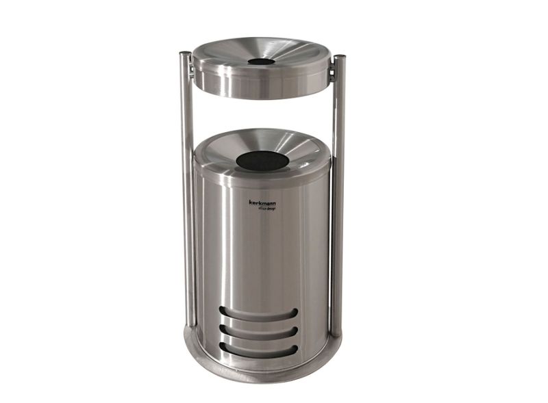 Sicherheits-Zigarettenascher | Edelstahl | 640 mm × Ø 320 mm Sicherheits-Zigarettenascher | Edelstahl | 640 mm × Ø 320 mm