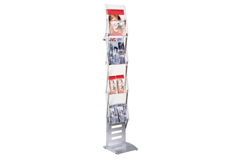 Prospektständer Tec-Art | Faltbar | mit Tasche