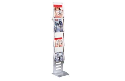 Prospektständer Tec-Art | Faltbar | mit Tasche Prospektständer Tec-Art | Faltbar | mit Tasche