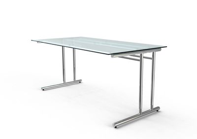 Schreibtisch mit Glasplatte | Verschiedene Maße Schreibtisch mit Glasplatte | Verschiedene Maße