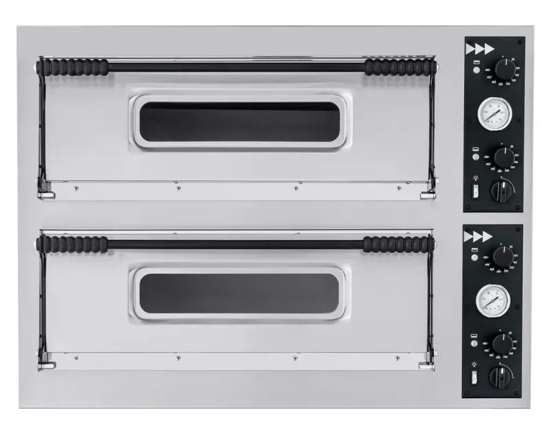Pizzaofen BASIC XXL 66 – 2 Kammern, 18.000 W