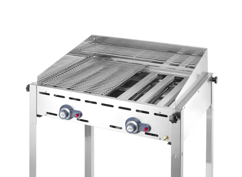 Edelstahl-Flammschutz GN 2/1 für Green Fire Grillsystem Edelstahl-Flammschutz GN 2/1 für Green Fire Grillsystem