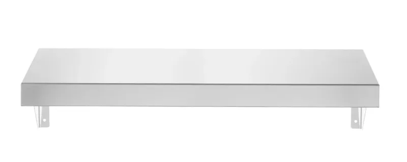 Hintere Arbeitsplatte aus Edelstahl für Grillsystem Green Fire Hintere Arbeitsplatte aus Edelstahl für Grillsystem Green Fire