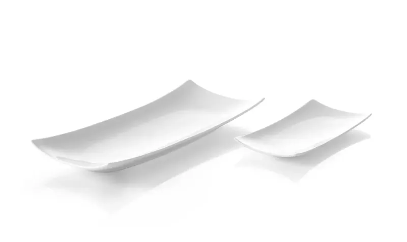 Porzellan Platte Bark | verschiedene Größen | 6 stk.