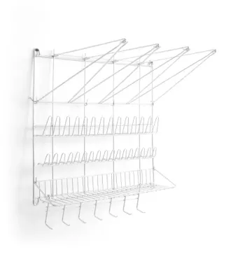 Wandregal für Spritzbeutel | Edelstahl |  500×360×560 mm