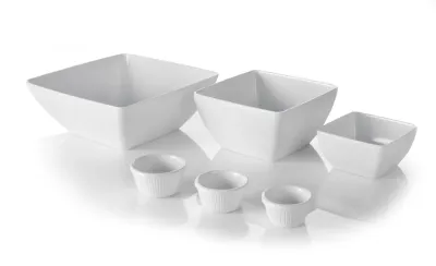 Quadratische Schüssel aus Melamin