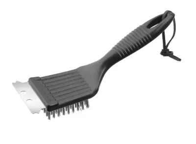 Drahtbürste mit Stahlschaber Drahtbürste mit Stahlschaber
